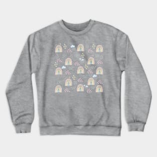 Rainbow Kids Feelings Crewneck Sweatshirt